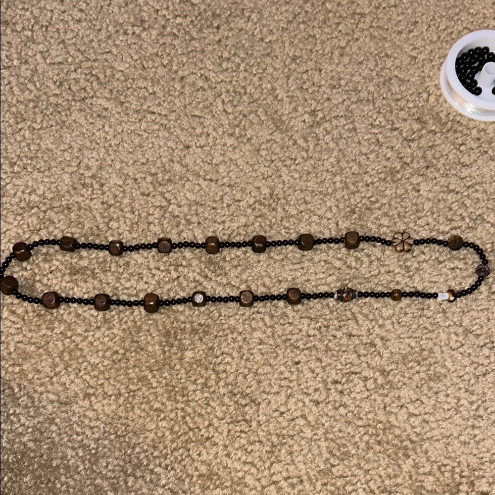 Earthy Boho Waist Bead Set